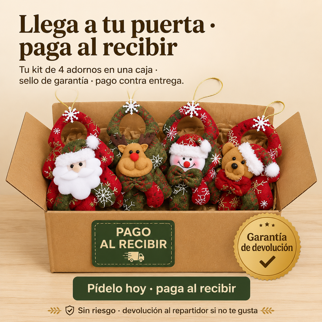 Adornos Coronas Navidenos Para Colgar — vista 7
