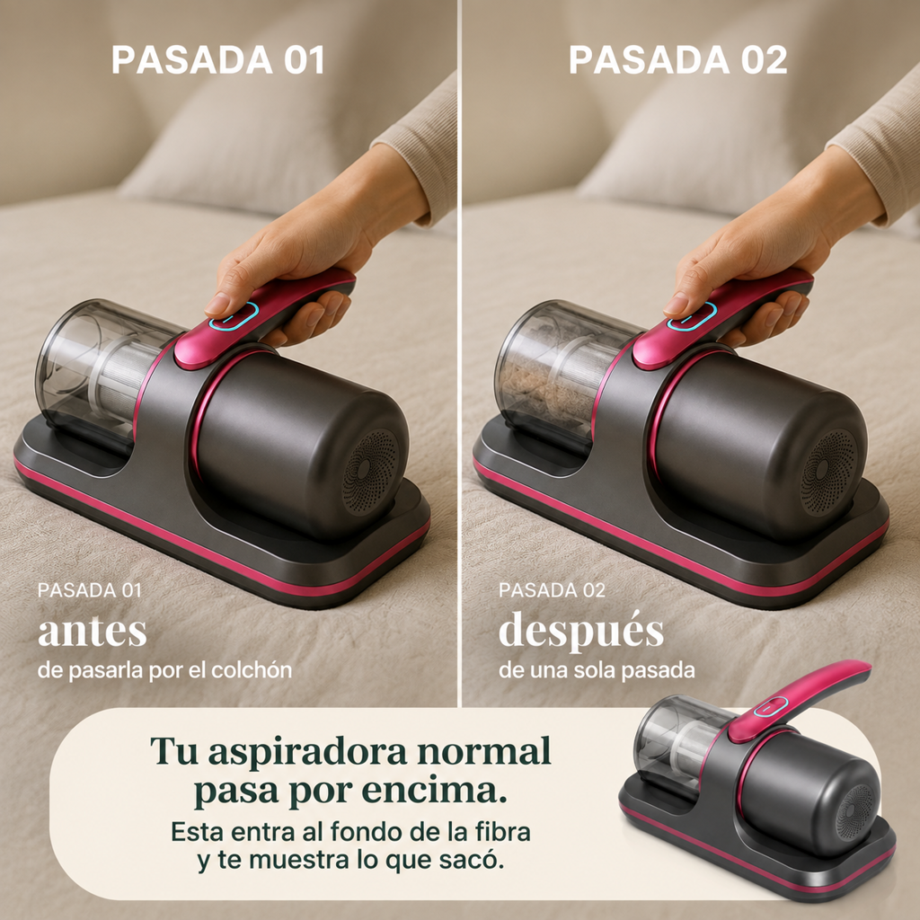 Aspiradora Profunda Eliminacion Acaros