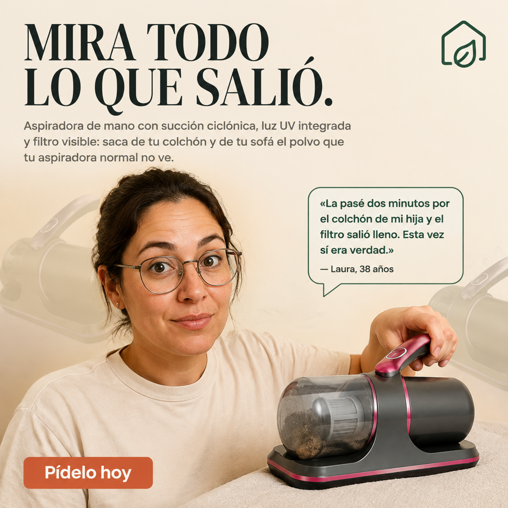 Aspiradora Profunda Eliminacion Acaros